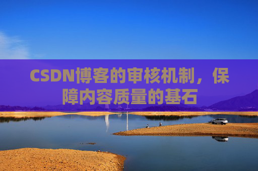 CSDN博客的审核机制，保障内容质量的基石